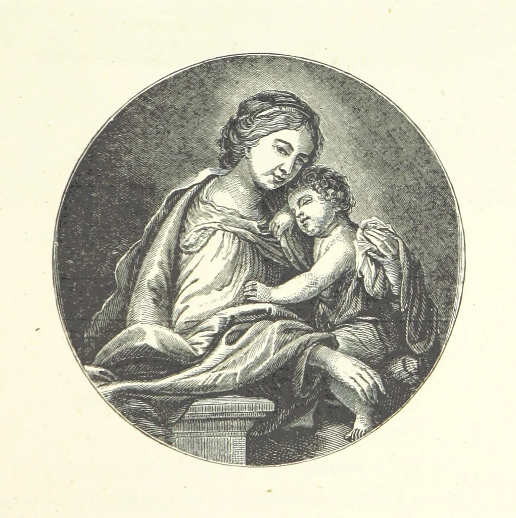 An illustration from The Christian Year, etc, 1880, leaf 53