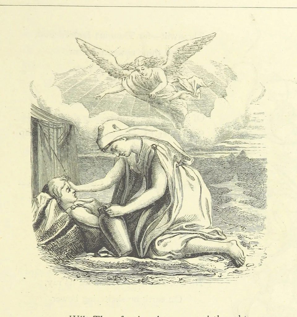 An illustration from The Christian Year, etc, 1880, leaf 63