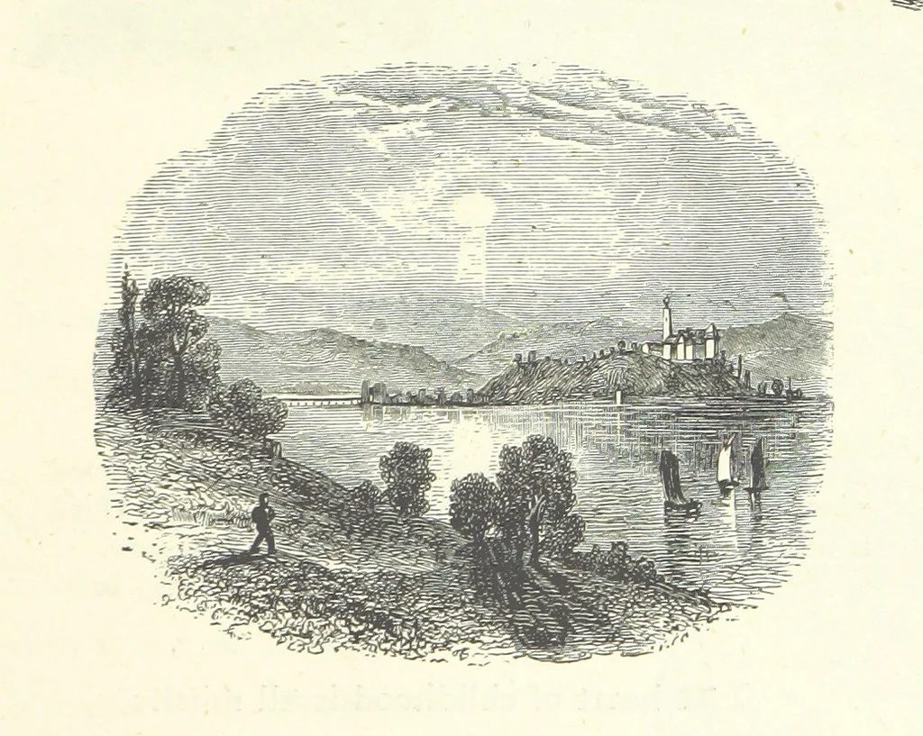 An illustration from The Christian Year, etc, 1880, leaf 73