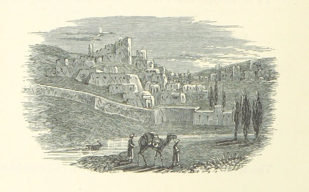 An illustration from The Christian Year, etc, 1880, leaf 94