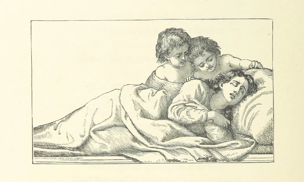 An illustration from The Christian Year, etc, 1880, leaf 94