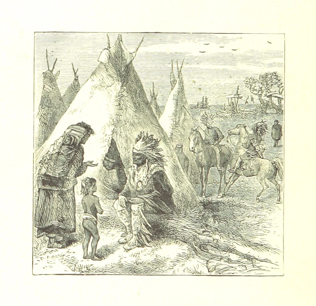 An illustration from The Young Ranchmen; or, Perils of Pioneering in the Wild West ... Illustrated by Walter S. Stacey, 1891, leaf 142