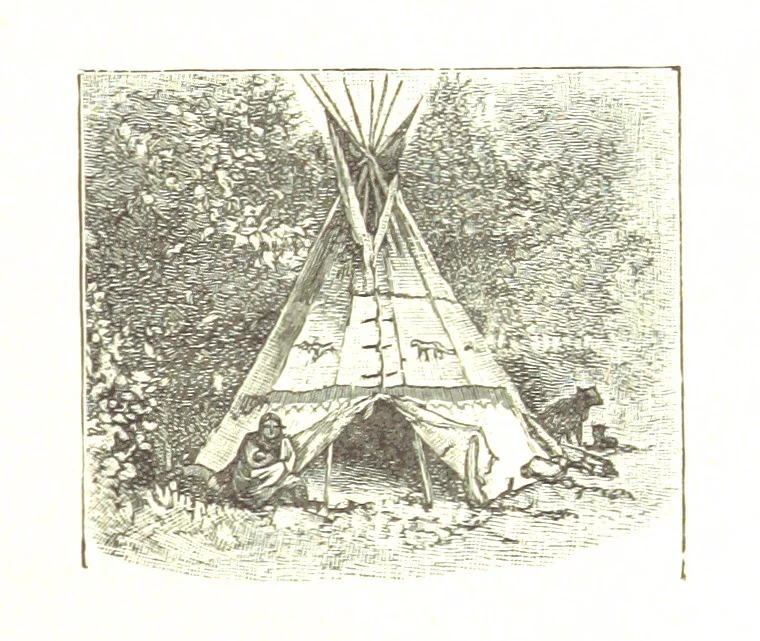 An illustration from The Young Ranchmen; or, Perils of Pioneering in the Wild West ... Illustrated by Walter S. Stacey, 1891, leaf 157