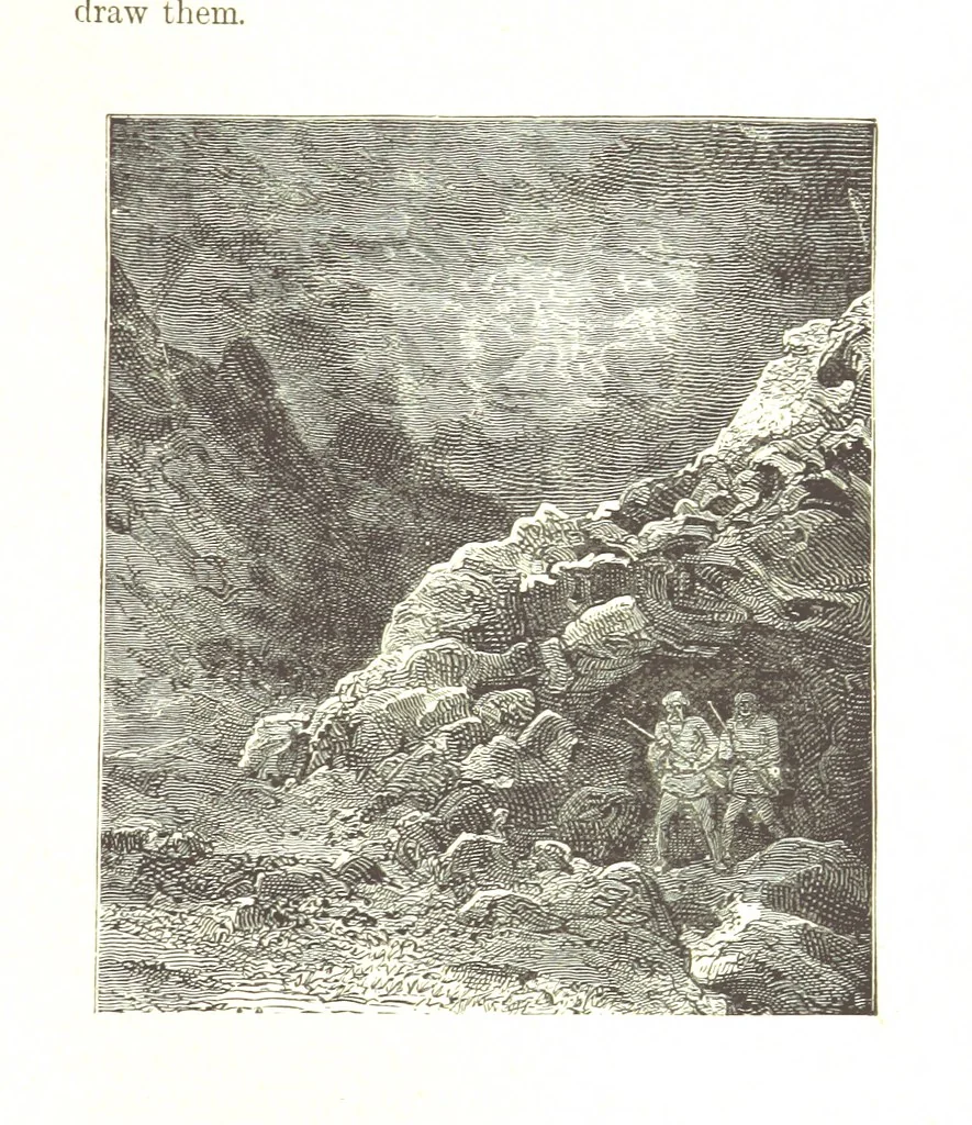 An illustration from The Young Ranchmen; or, Perils of Pioneering in the Wild West ... Illustrated by Walter S. Stacey, 1891, leaf 201