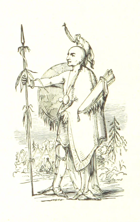 An illustration from The Young Ranchmen; or, Perils of Pioneering in the Wild West ... Illustrated by Walter S. Stacey, 1891, leaf 286