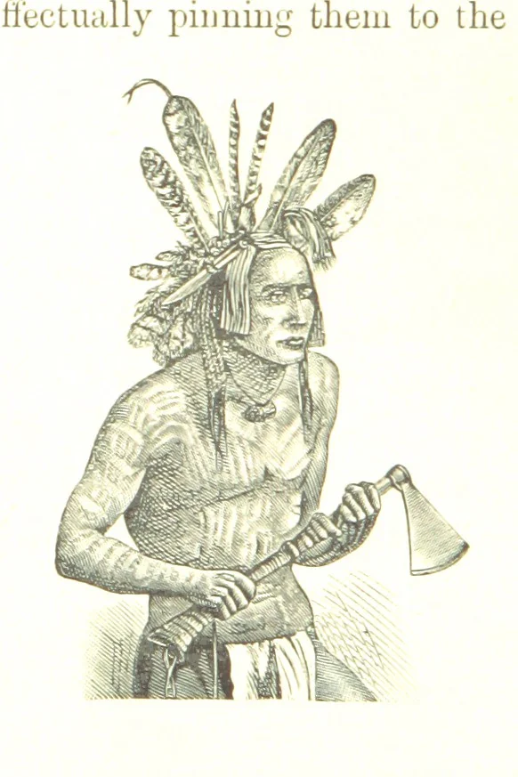 An illustration from The Young Ranchmen; or, Perils of Pioneering in the Wild West ... Illustrated by Walter S. Stacey, 1891, leaf 80