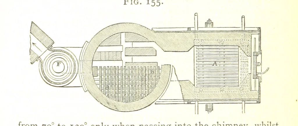 An illustration from A practical Treatise on Metallurgy, adapted from the last German edition of Professor K.'s Metallurgy, by W. Crookes and E. Röhrig ... Illustrated, etc, 1868, leaf 552