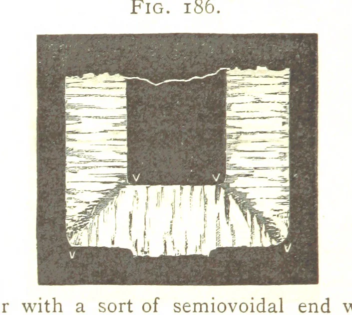 An illustration from A practical Treatise on Metallurgy, adapted from the last German edition of Professor K.'s Metallurgy, by W. Crookes and E. Röhrig ... Illustrated, etc, 1868, leaf 680
