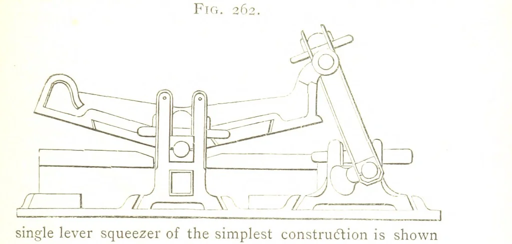 An illustration from A practical Treatise on Metallurgy, adapted from the last German edition of Professor K.'s Metallurgy, by W. Crookes and E. Röhrig ... Illustrated, etc, 1868, leaf 853