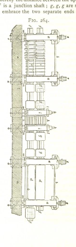 An illustration from A practical Treatise on Metallurgy, adapted from the last German edition of Professor K.'s Metallurgy, by W. Crookes and E. Röhrig ... Illustrated, etc, 1868, leaf 858