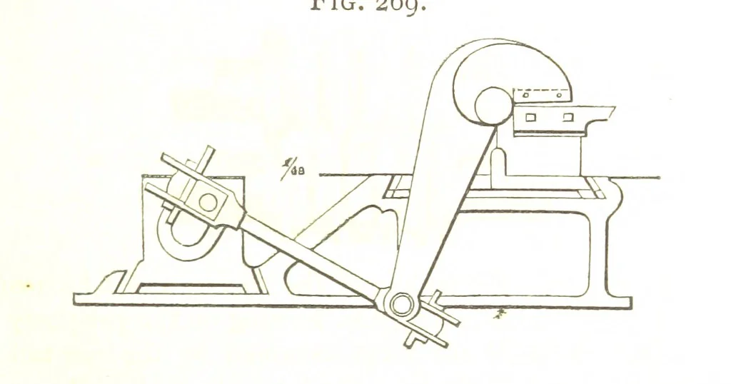 An illustration from A practical Treatise on Metallurgy, adapted from the last German edition of Professor K.'s Metallurgy, by W. Crookes and E. Röhrig ... Illustrated, etc, 1868, leaf 863