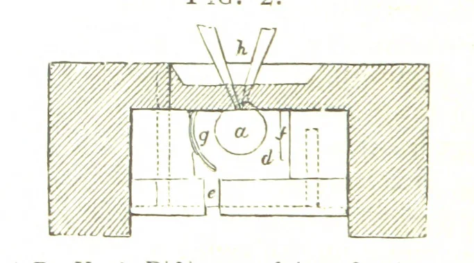 An illustration from A practical Treatise on Metallurgy, adapted from the last German edition of Professor K.'s Metallurgy, by W. Crookes and E. Röhrig ... Illustrated, etc, 1868, leaf 90