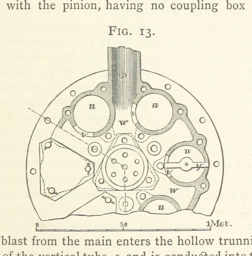 An illustration from A practical Treatise on Metallurgy, adapted from the last German edition of Professor K.'s Metallurgy, by W. Crookes and E. Röhrig ... Illustrated, etc, 1868, leaf 159