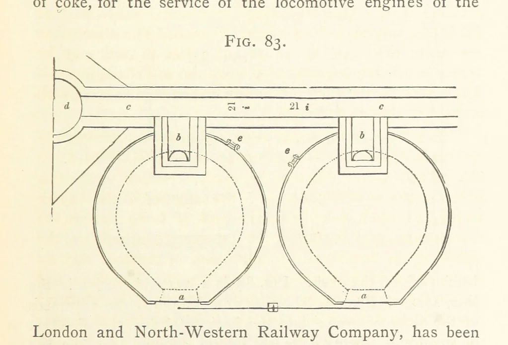 An illustration from A practical Treatise on Metallurgy, adapted from the last German edition of Professor K.'s Metallurgy, by W. Crookes and E. Röhrig ... Illustrated, etc, 1868, leaf 521