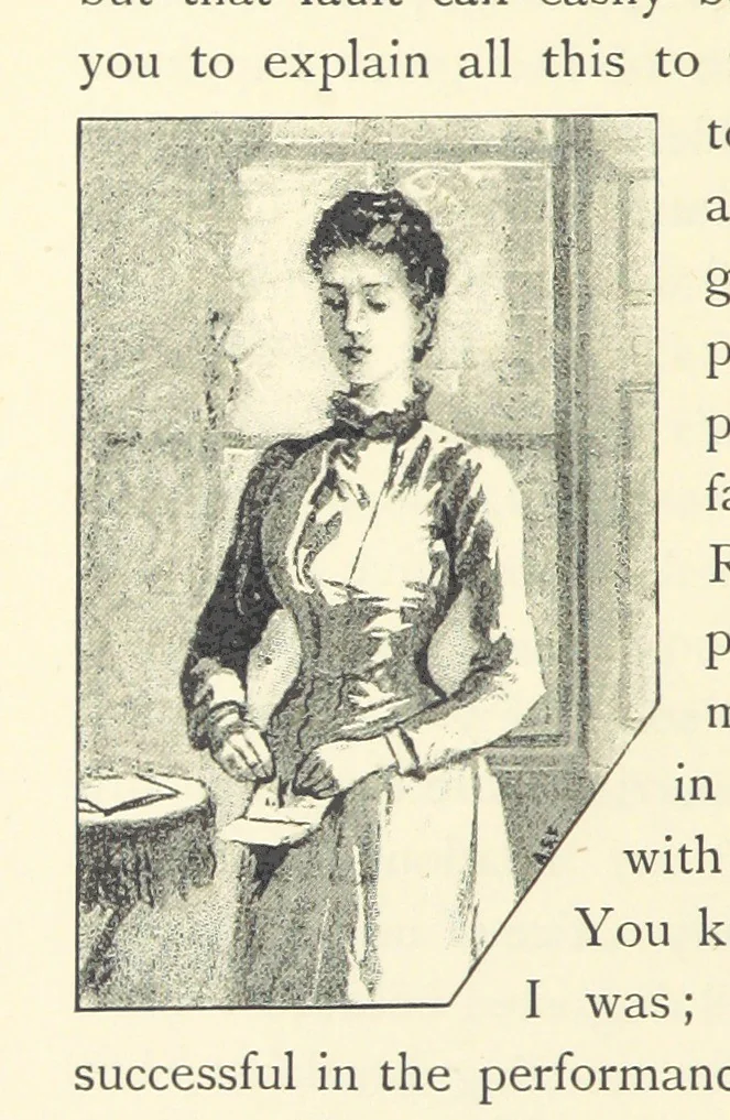 An illustration from Rollica Reed. [A tale.] ... Illustrated, etc, 1890, leaf 242