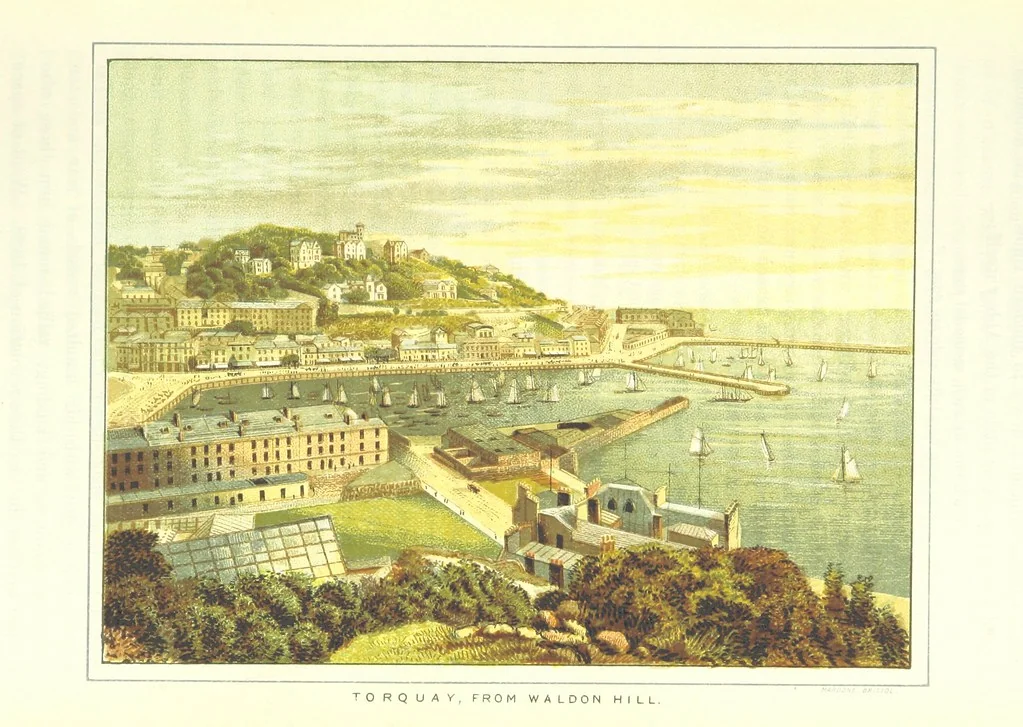 An illustration from Illustrated guide to Torquay and neighbourhood, 1884, leaf 9