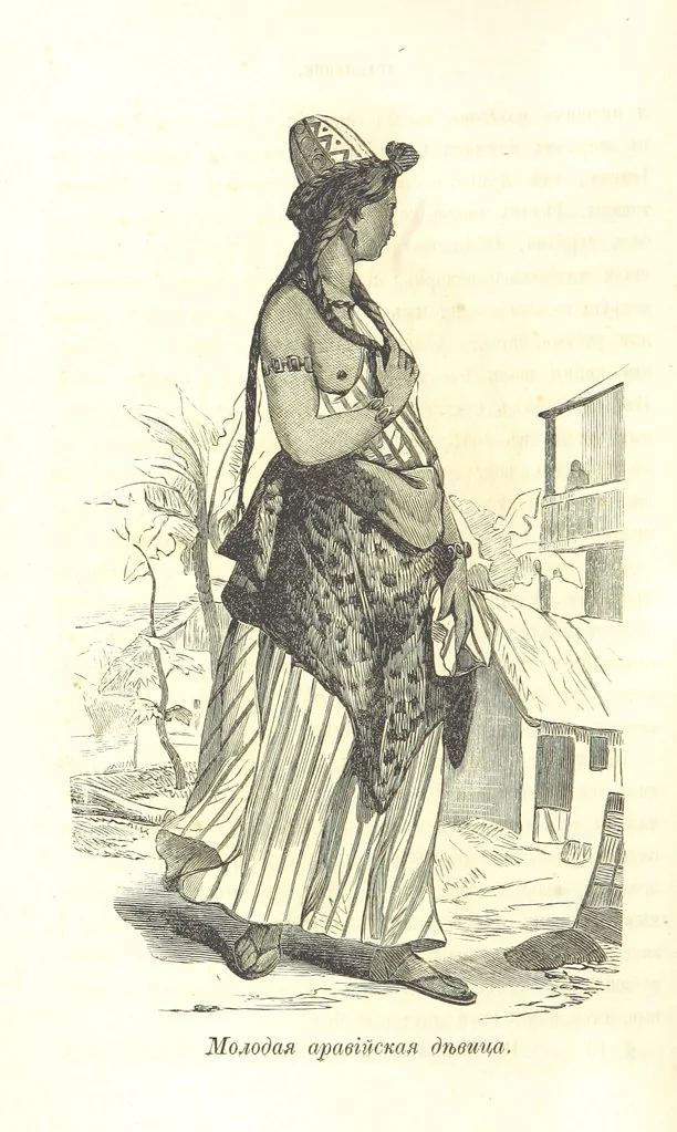 An illustration from О племенахъ земнаго шара. Съ рисунками, 1863, leaf 50