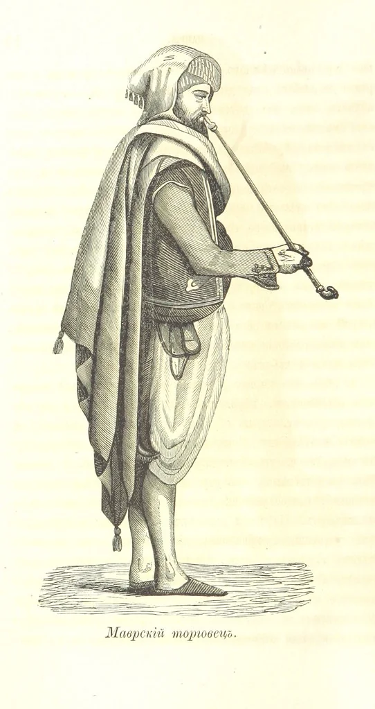 An illustration from О племенахъ земнаго шара. Съ рисунками, 1863, leaf 62
