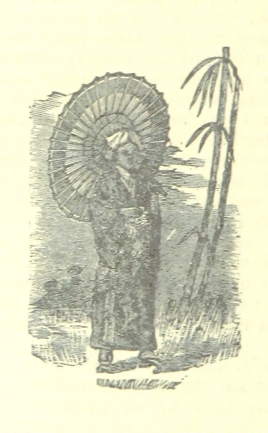 An illustration from The Strange Story at Lee, 1887, leaf 64