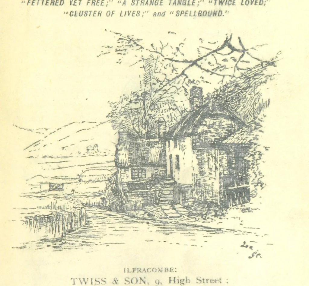An illustration from The Strange Story at Lee, 1887, leaf 7