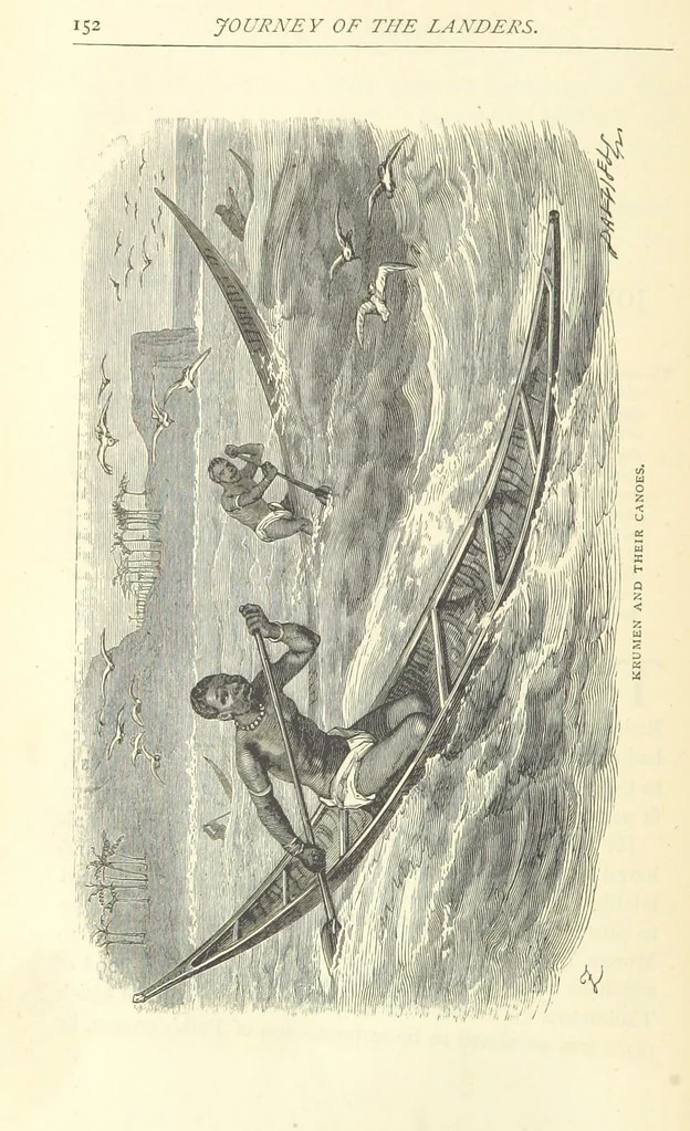 An illustration from Great African Travellers from Mungo Park to Livingstone and Stanley, etc, 1874, leaf 172