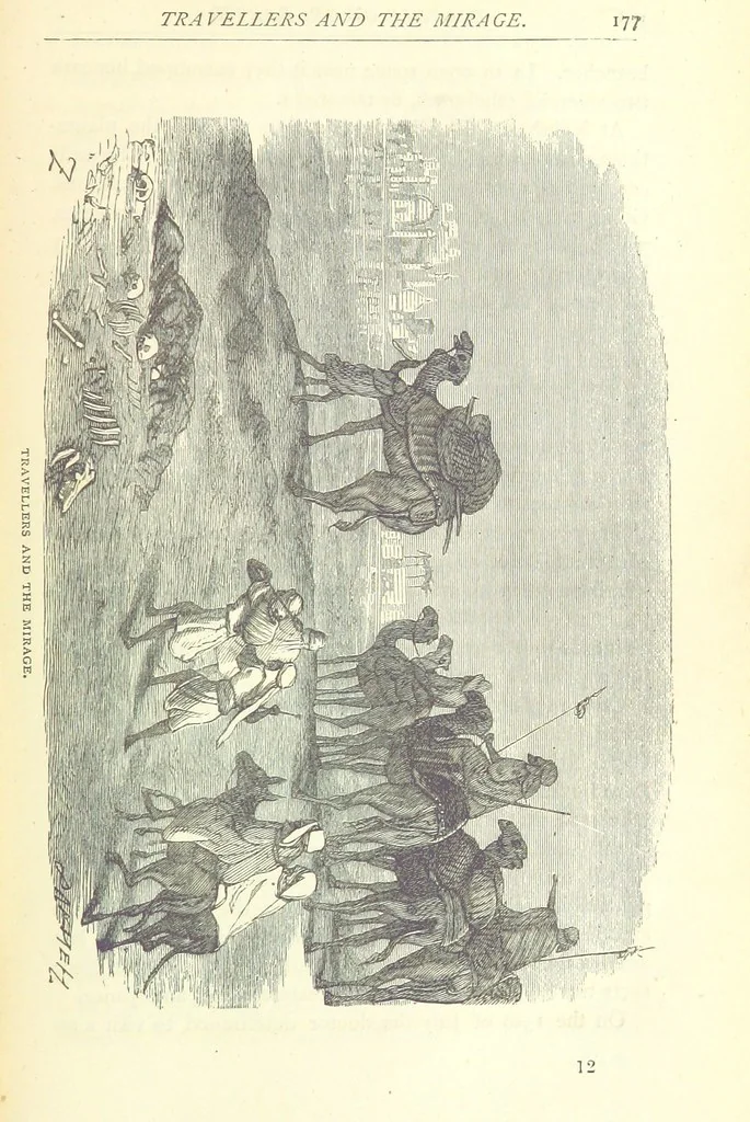 An illustration from Great African Travellers from Mungo Park to Livingstone and Stanley, etc, 1874, leaf 197