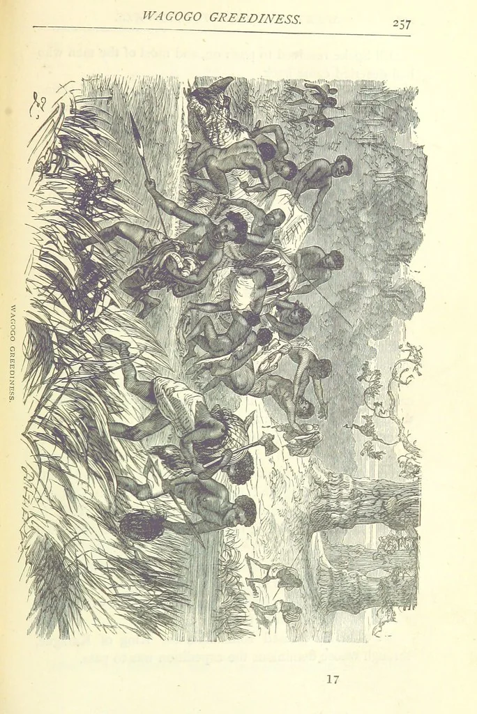 An illustration from Great African Travellers from Mungo Park to Livingstone and Stanley, etc, 1874, leaf 277