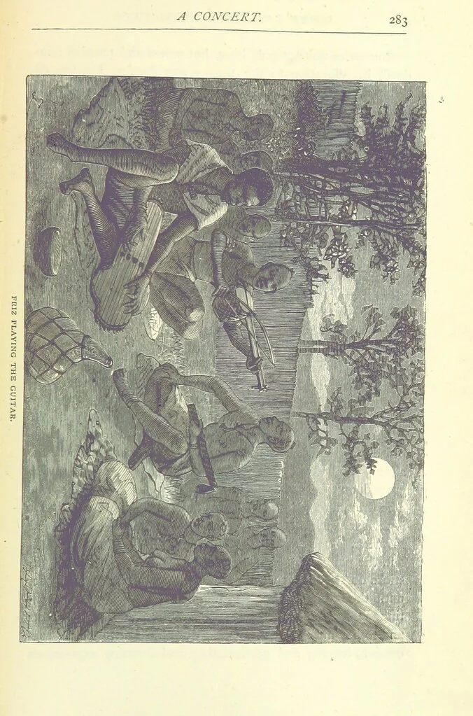 An illustration from Great African Travellers from Mungo Park to Livingstone and Stanley, etc, 1874, leaf 303