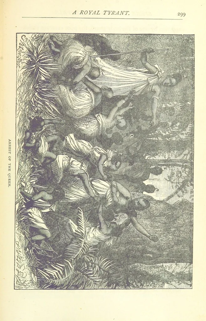 An illustration from Great African Travellers from Mungo Park to Livingstone and Stanley, etc, 1874, leaf 319