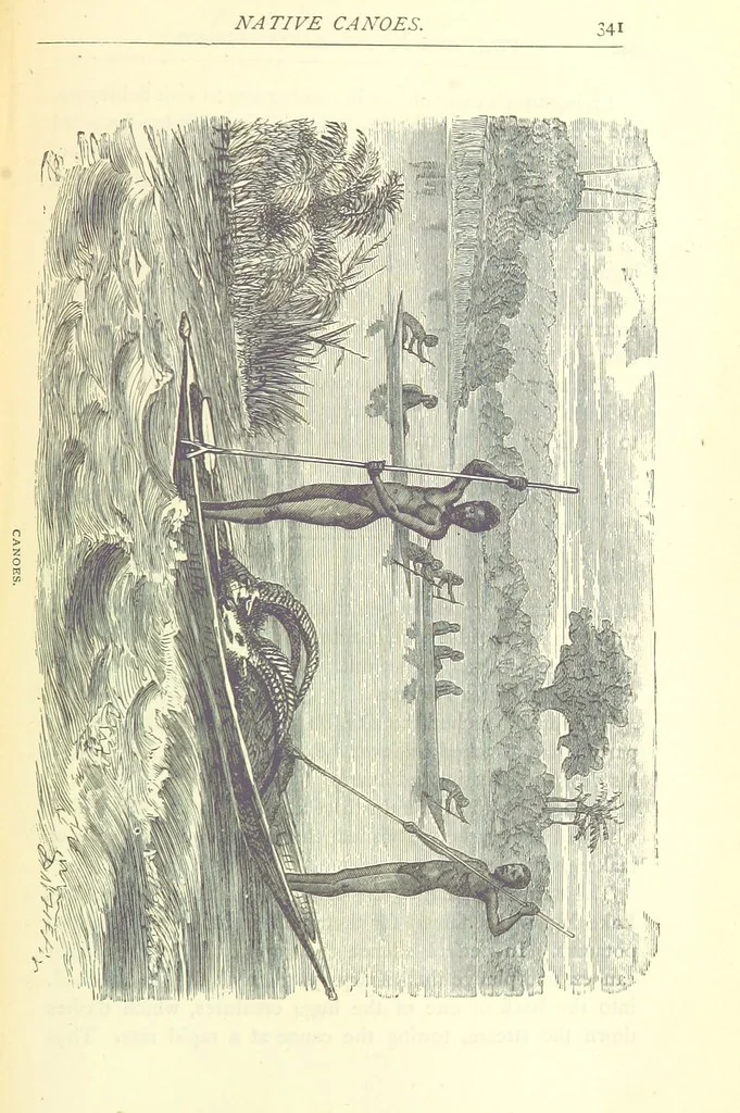 An illustration from Great African Travellers from Mungo Park to Livingstone and Stanley, etc, 1874, leaf 361