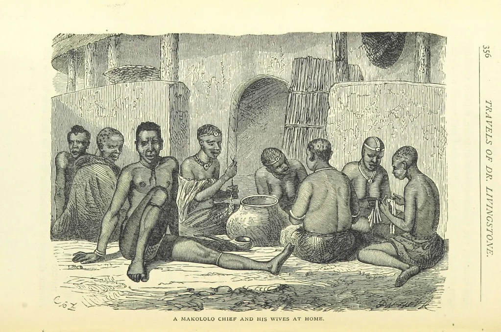 An illustration from Great African Travellers from Mungo Park to Livingstone and Stanley, etc, 1874, leaf 376