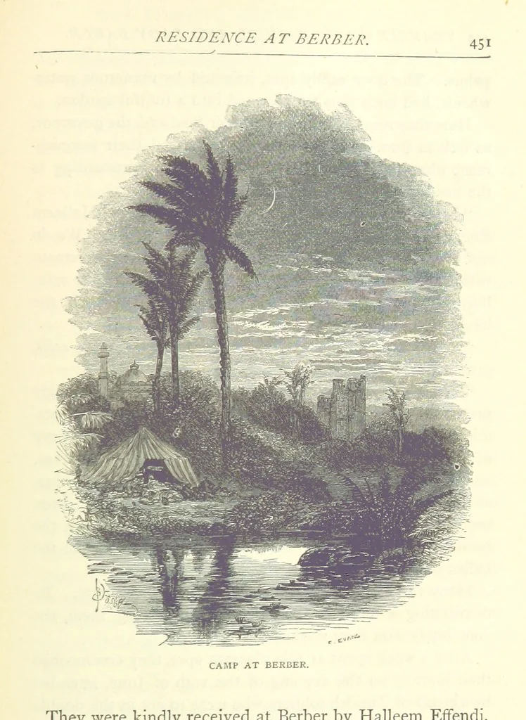 An illustration from Great African Travellers from Mungo Park to Livingstone and Stanley, etc, 1874, leaf 471