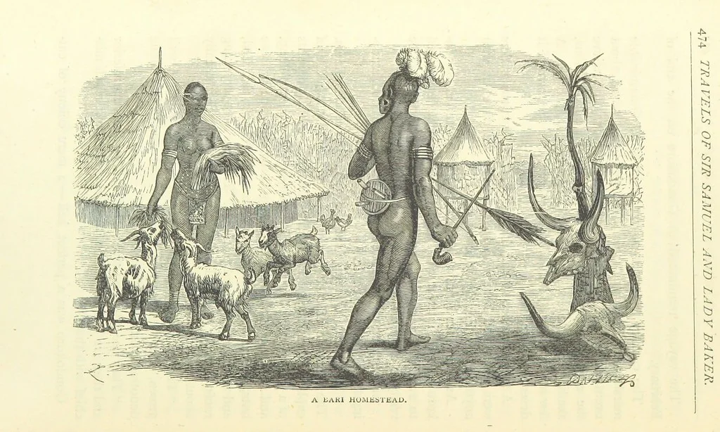 An illustration from Great African Travellers from Mungo Park to Livingstone and Stanley, etc, 1874, leaf 494