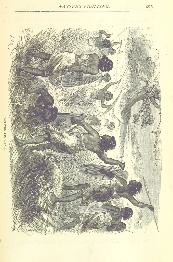 An illustration from Great African Travellers from Mungo Park to Livingstone and Stanley, etc, 1874, leaf 513