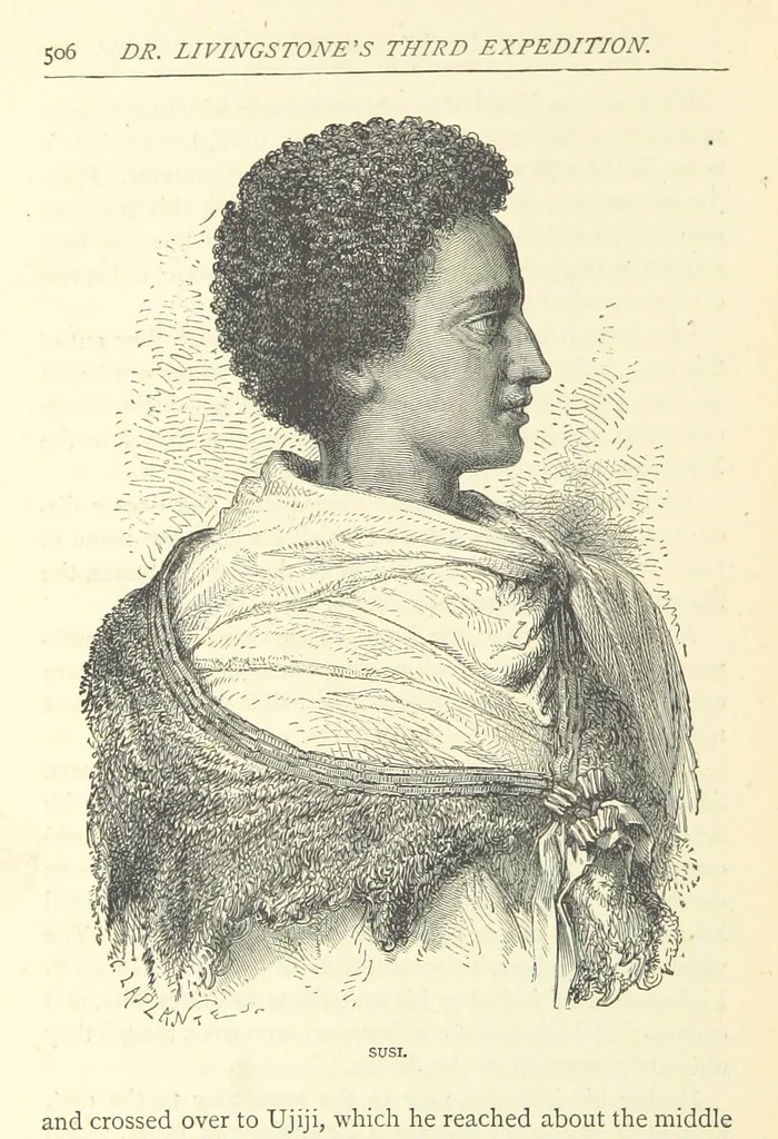 An illustration from Great African Travellers from Mungo Park to Livingstone and Stanley, etc, 1874, leaf 526