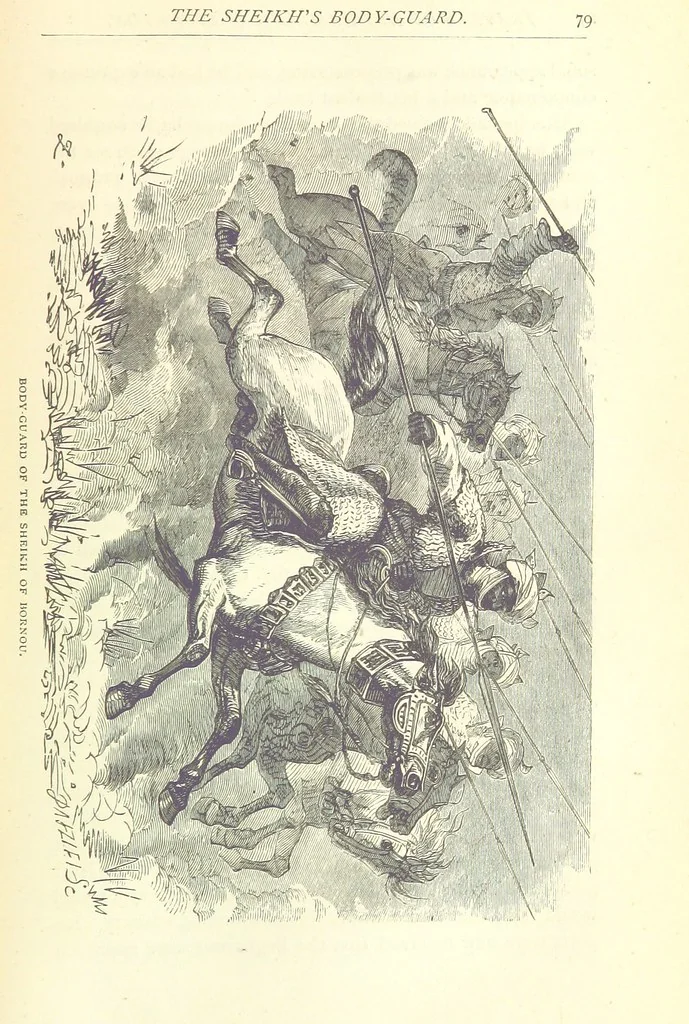 An illustration from Great African Travellers from Mungo Park to Livingstone and Stanley, etc, 1874, leaf 99