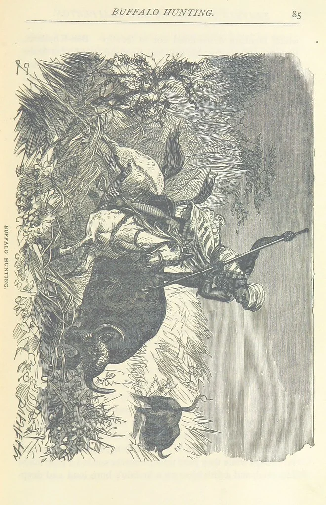 An illustration from Great African Travellers ... By W. H. G. K. and H. Frith, 1885, leaf 105