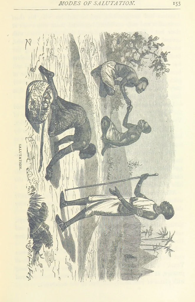 An illustration from Great African Travellers ... By W. H. G. K. and H. Frith, 1885, leaf 175