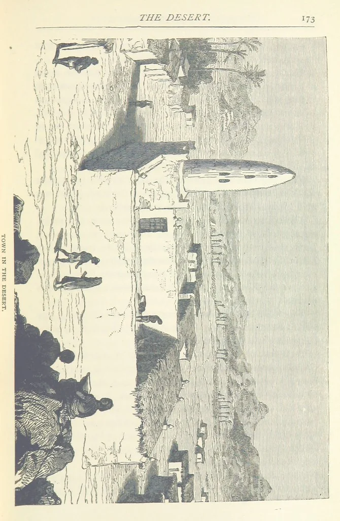 An illustration from Great African Travellers ... By W. H. G. K. and H. Frith, 1885, leaf 193