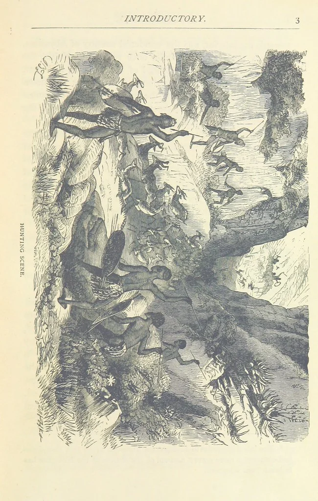 An illustration from Great African Travellers ... By W. H. G. K. and H. Frith, 1885, leaf 23