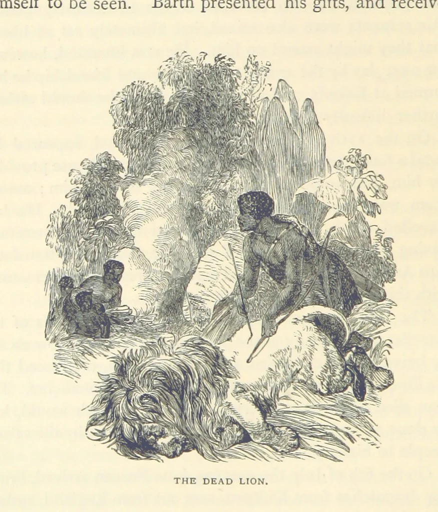 An illustration from Great African Travellers ... By W. H. G. K. and H. Frith, 1885, leaf 234
