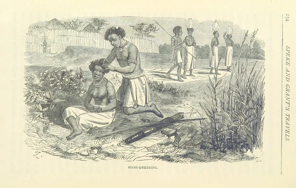 An illustration from Great African Travellers ... By W. H. G. K. and H. Frith, 1885, leaf 274