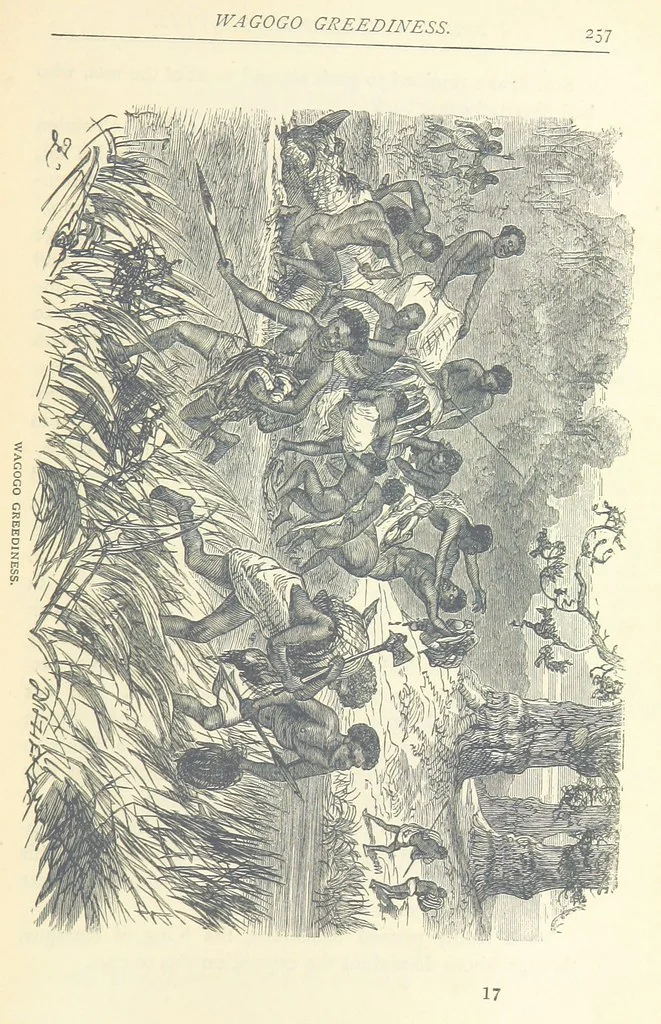 An illustration from Great African Travellers ... By W. H. G. K. and H. Frith, 1885, leaf 277