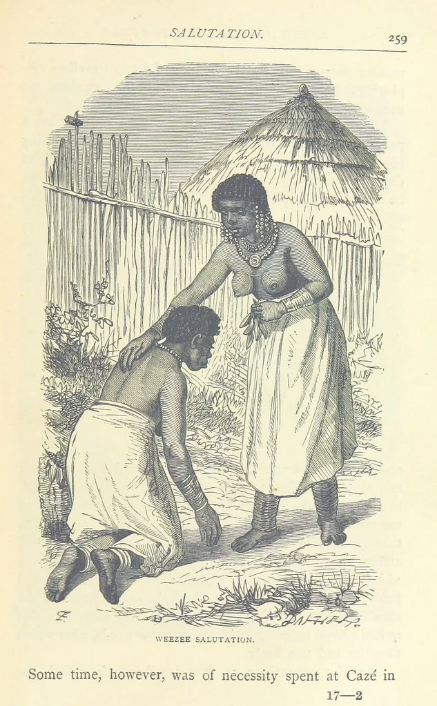 An illustration from Great African Travellers ... By W. H. G. K. and H. Frith, 1885, leaf 279