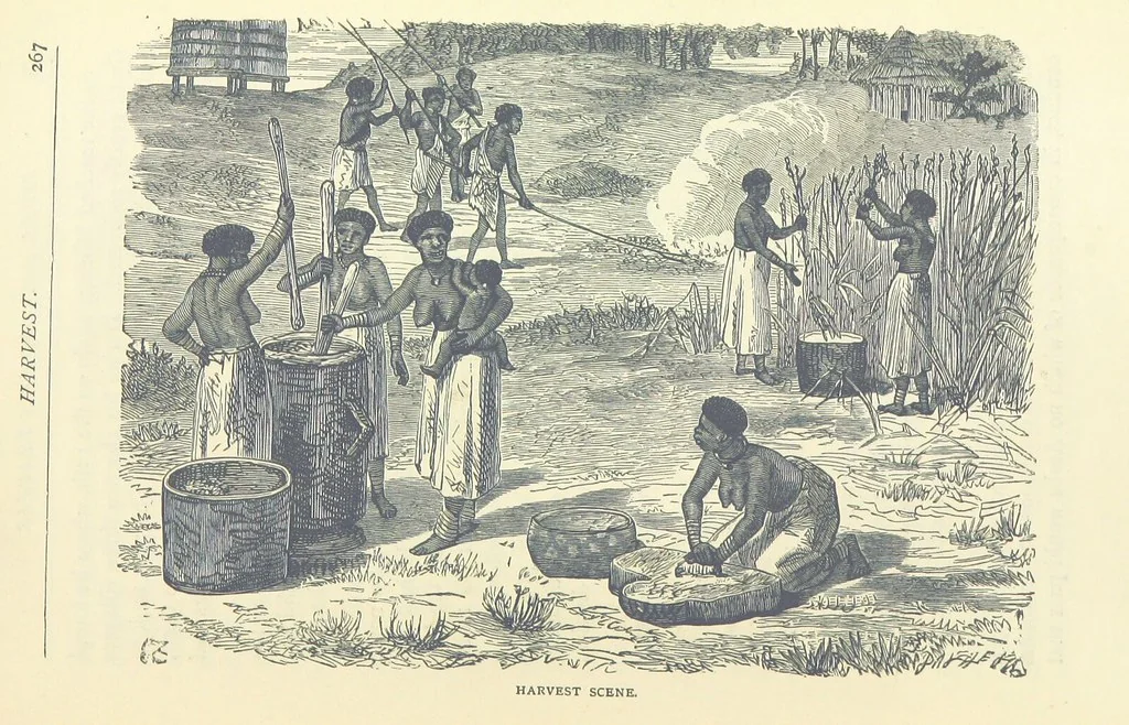 An illustration from Great African Travellers ... By W. H. G. K. and H. Frith, 1885, leaf 287