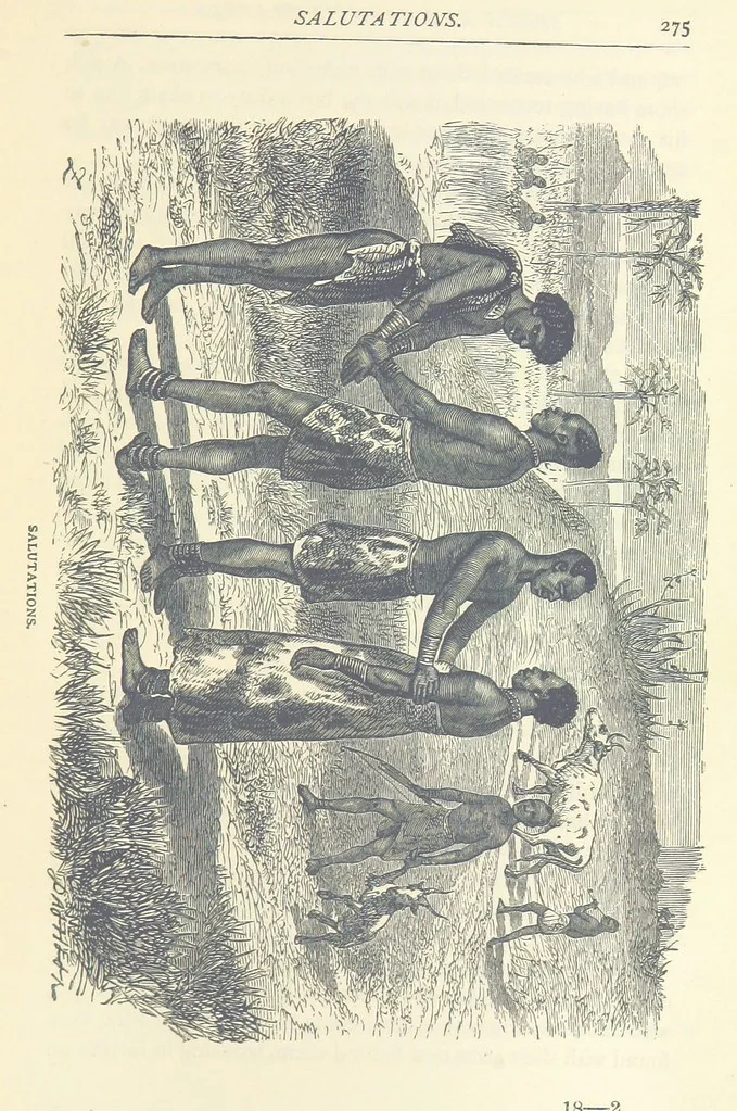 An illustration from Great African Travellers ... By W. H. G. K. and H. Frith, 1885, leaf 295