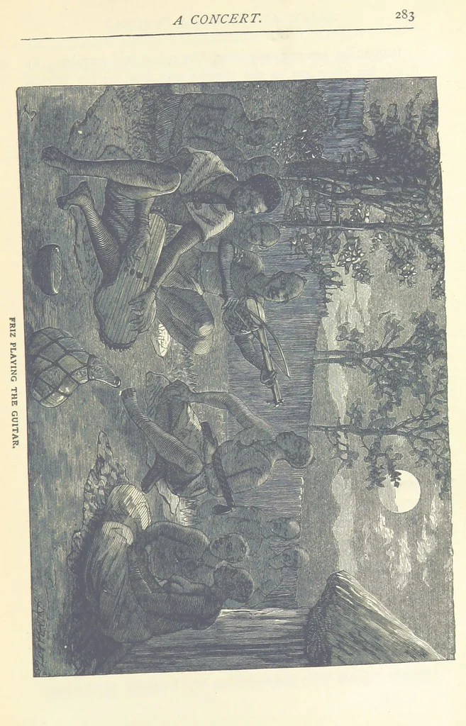 An illustration from Great African Travellers ... By W. H. G. K. and H. Frith, 1885, leaf 303