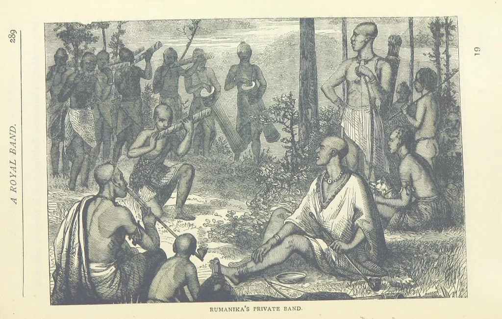 An illustration from Great African Travellers ... By W. H. G. K. and H. Frith, 1885, leaf 309