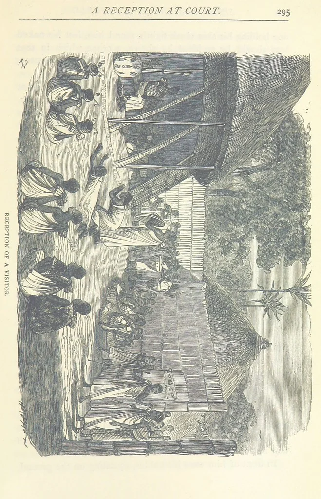 An illustration from Great African Travellers ... By W. H. G. K. and H. Frith, 1885, leaf 315