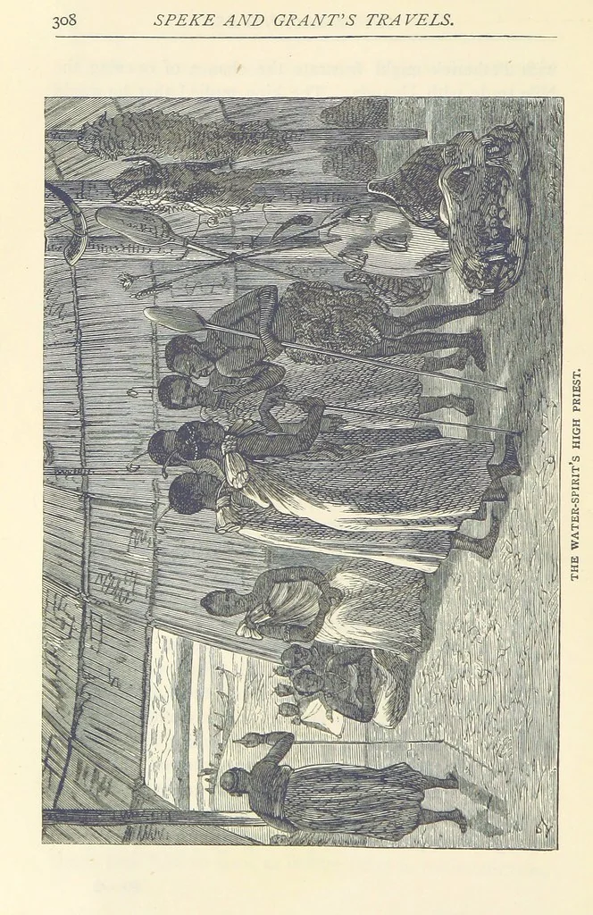 An illustration from Great African Travellers ... By W. H. G. K. and H. Frith, 1885, leaf 328